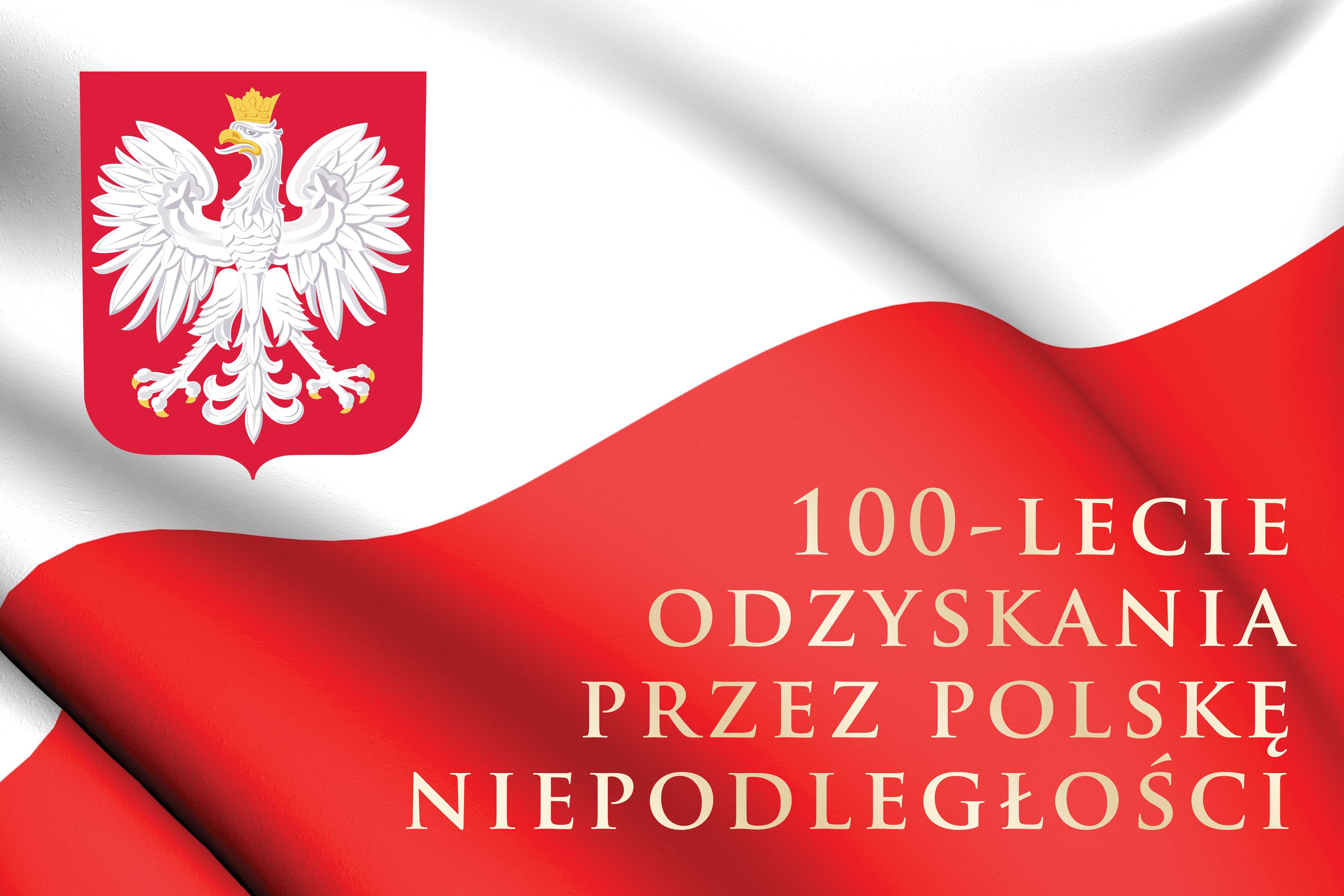 100-lecie Odzyskania Niepodległości - 09 - Baner patriotyczny - 300x200 cm