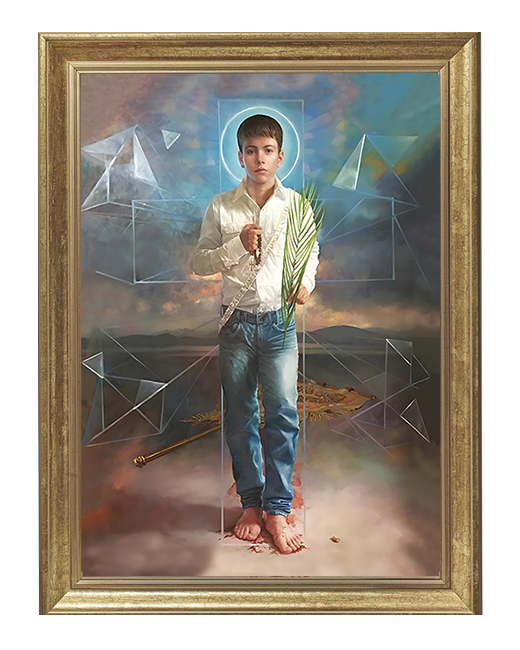 Święty Jose Sanchez del Río - 02 - Obraz religijny