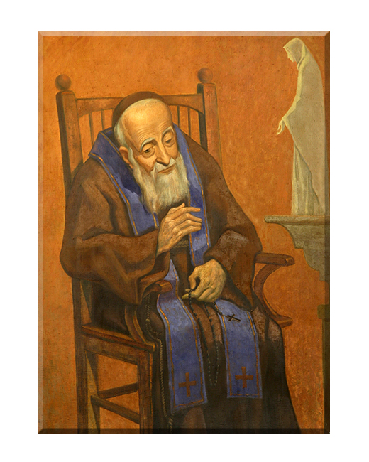 Święty Leopold Mandic - 05 - Obraz religijny