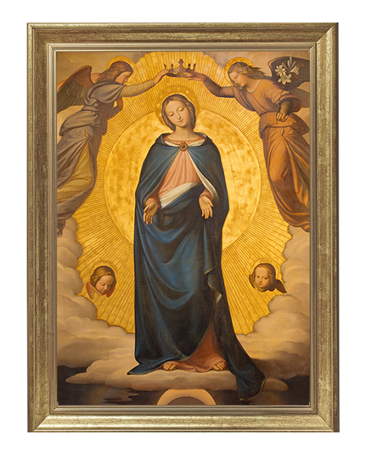 Ukoronowanie Najświętszej Maryi Panny - 07 - Obraz sakralny