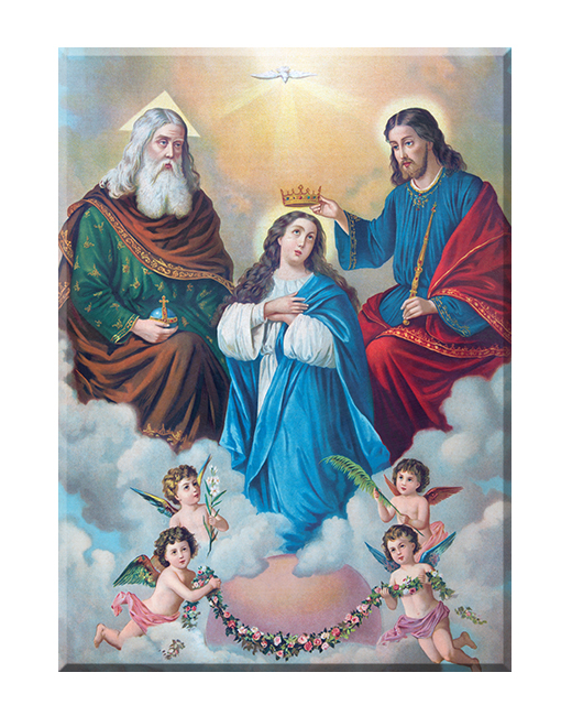 Ukoronowanie Najświętszej Maryi Panny - 10 - Obraz sakralny