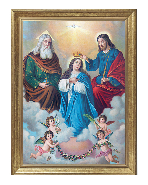 Ukoronowanie Najświętszej Maryi Panny - 10 - Obraz sakralny