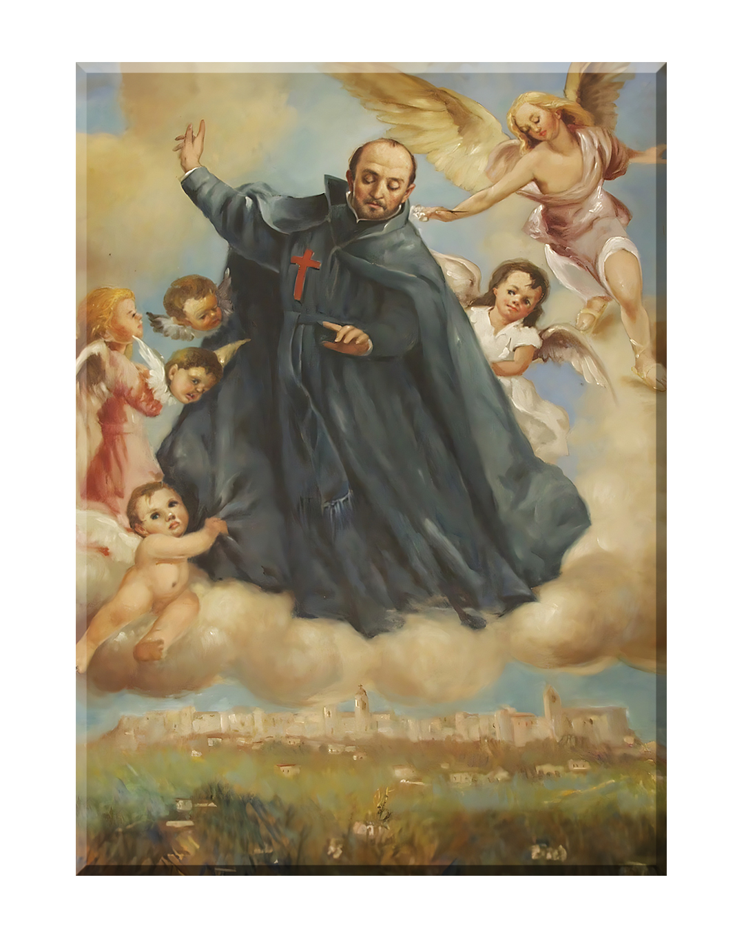 Święty Kamil de Lellis - 01 - Obraz religijny