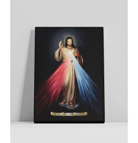 Jezu Ufam Tobie - Kraków Łagiewniki - Obraz na płótnie - 01