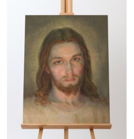 Twarz Jezusa Miłosiernego - obraz na płótnie - 14