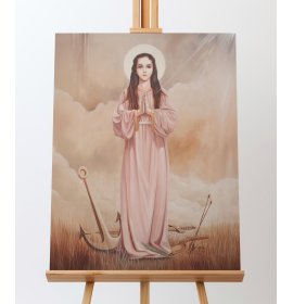 Święta Filomena - Patronka Żywego Różańca - 03 - Obraz sakralny