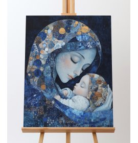 Madonna z Dzieciątkiem - 28 - Obraz religijny