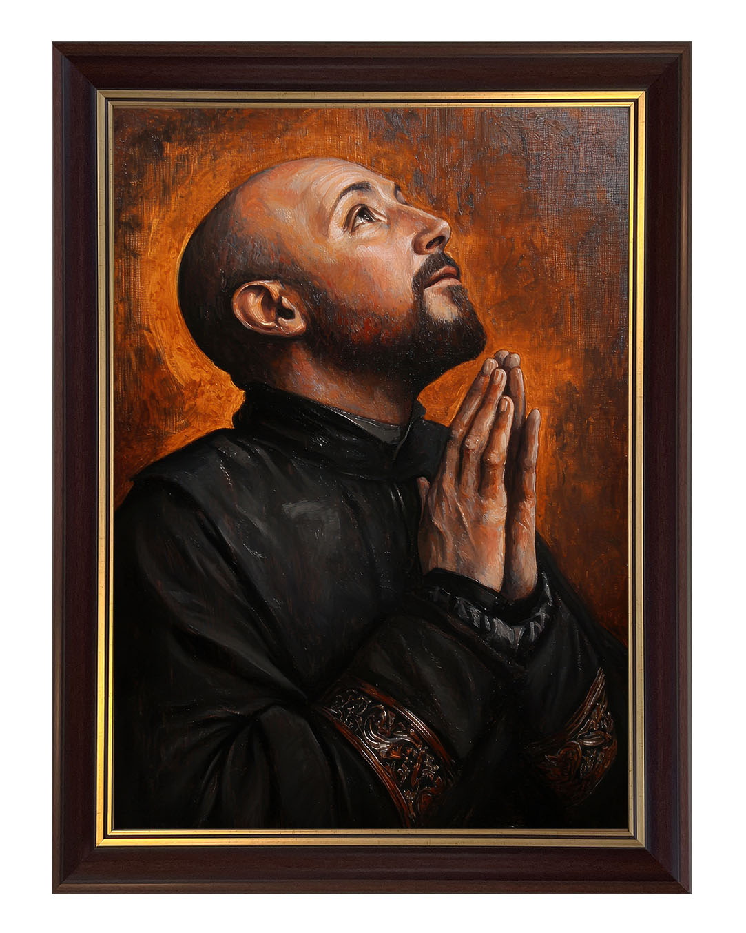 Obraz w rozmiarze 50x70 cm oprawiony w ramę C1. Szerokość ramy: 5 cm.