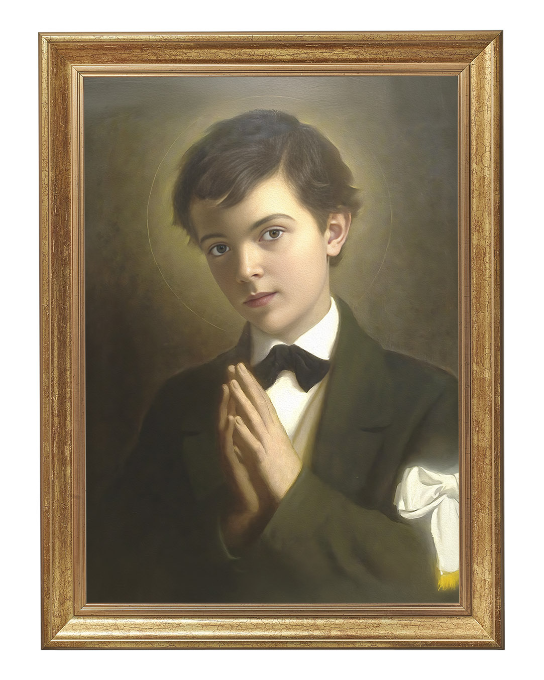 Obraz w rozmiarze 50x70 cm oprawiony w ramę B. Szerokość ramy: 5 cm.