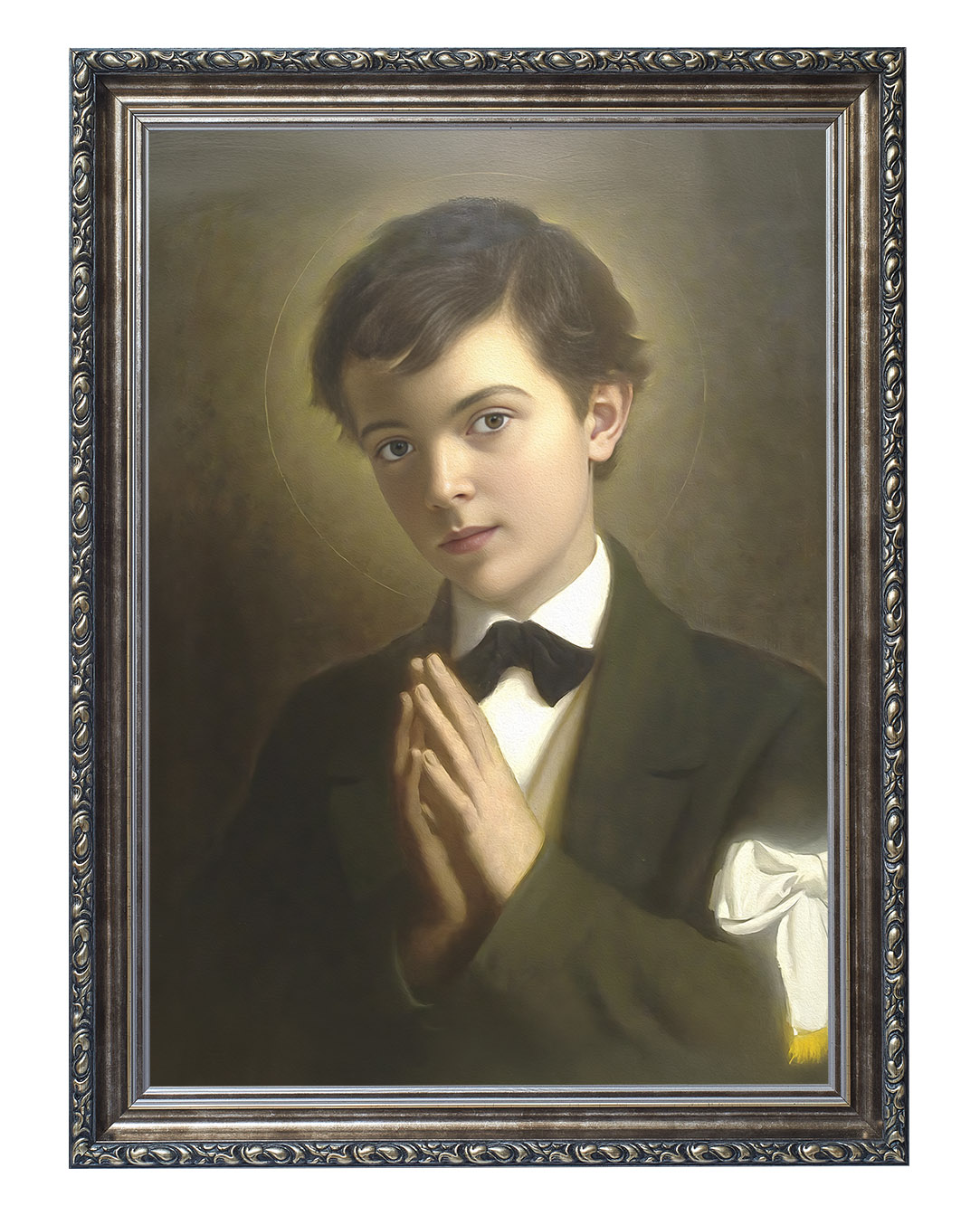Obraz w rozmiarze 50x70 cm oprawiony w ramę G w kolorze srebrnym. Szerokość ramy: 6 cm.