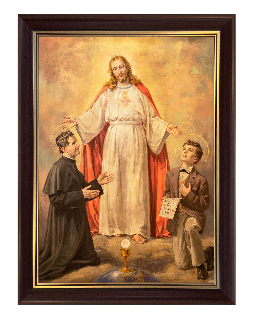 Obraz w rozmiarze 50x70 cm oprawiony w ramę C1. Szerokość ramy: 5 cm.
