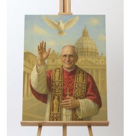 Papież Leon XIV - Robert Prevost - 09 - Obraz religijny