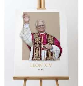Papież Leon XIV - Robert Prevost - 10 - Obraz religijny