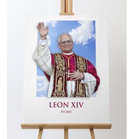 Papież Leon XIV - Robert Prevost - 11 - Obraz religijny