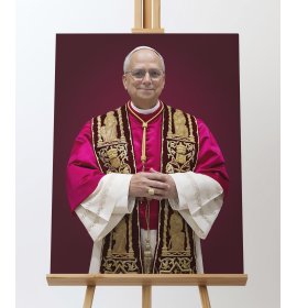 Papież Leon XIV - Oficjalny Obraz - 14 - Obraz religijny