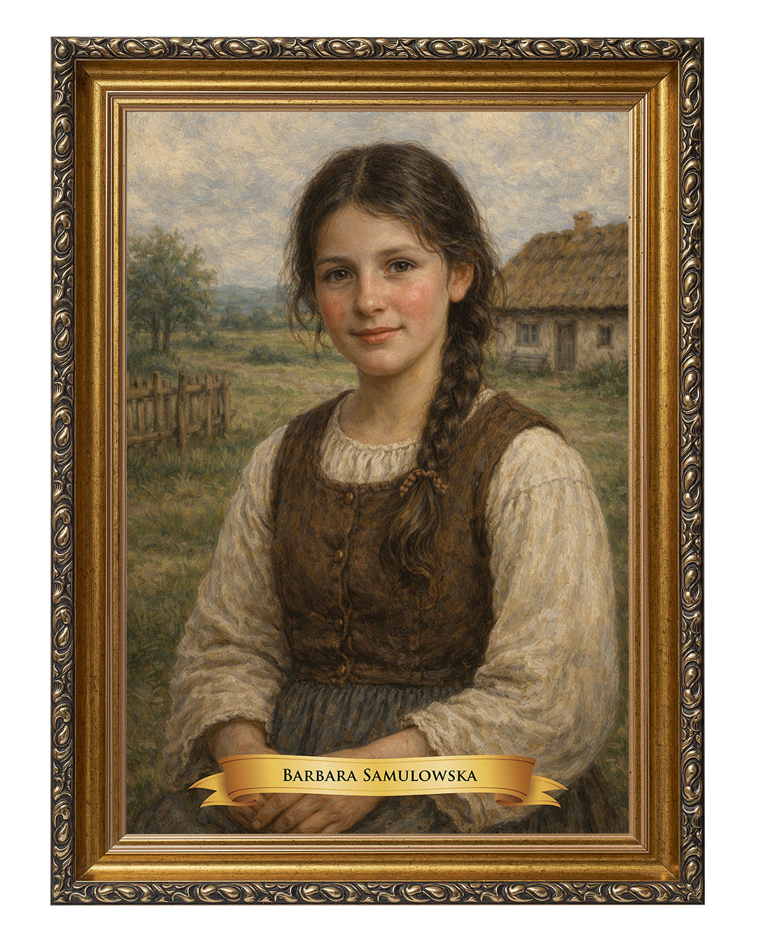 Barbara Samulowska - obraz wizjonerki G złota