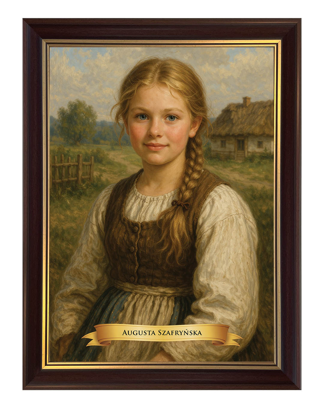 Justyna Augusta Szafryńska - obraz wizjonerki w ramie C