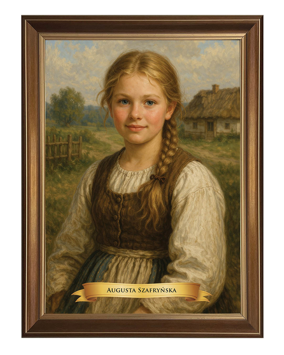 Justyna Augusta Szafryńska - obraz wizjonerki w ramie D