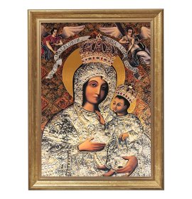 Matka Boża Gietrzwałdzka - 01 - ukoronowany wizerunek z sanktuarium