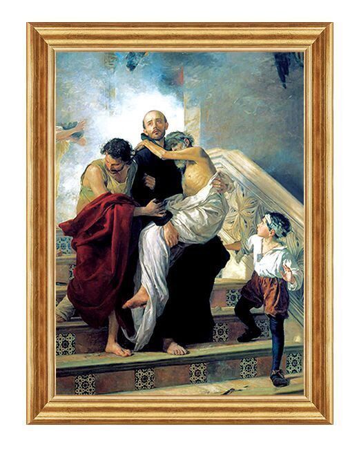 Święty Jan Boży - Patron szpitali i chorych - Obraz religijny