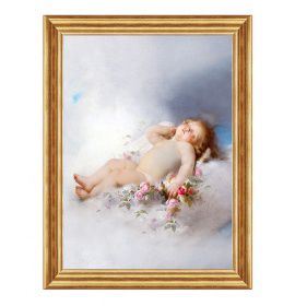 Śpiący Aniołek - Léon Bazile Perrault - 103 - Obraz religijny
