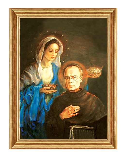 Święty Maksymilian Maria Kolbe - Sanktuarium Szczuki - Obraz religijny