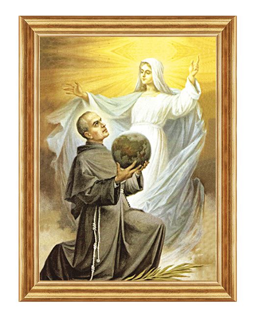 Święty Maksymilian Maria Kolbe - 02 - Obraz religijny