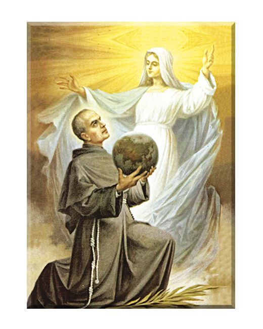 Święty Maksymilian Maria Kolbe - 02 - Obraz religijny
