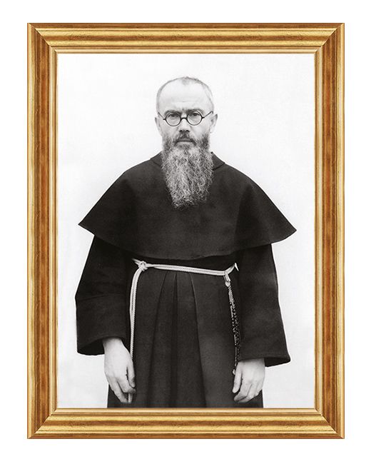 Święty Maksymilian Maria Kolbe - 04 - Obraz religijny