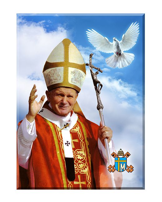 Święty Jan Paweł II - 21 - Obraz religijny
