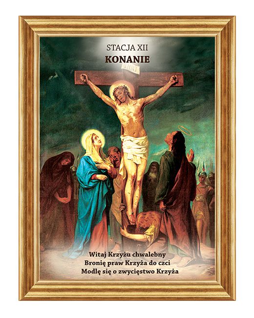 Śmierć Jezusa na krzyżu - Stacja XII - Lubaczów II