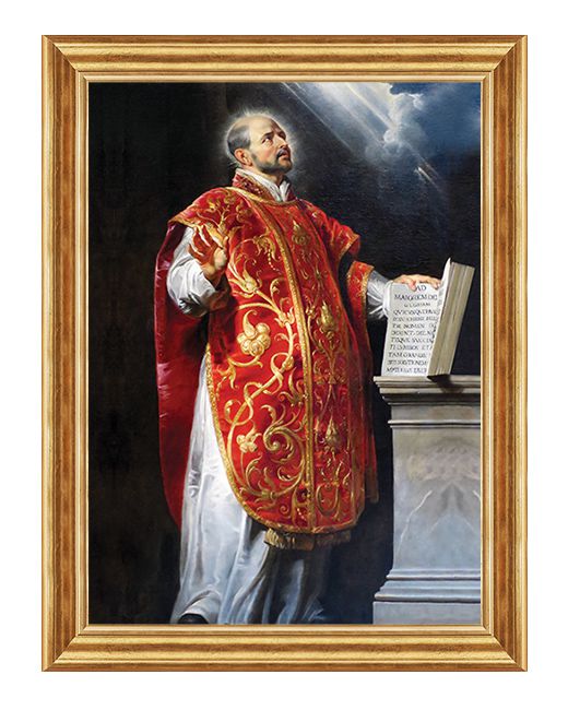 Święty Ignacy Loyola - 01 - Obraz religijny