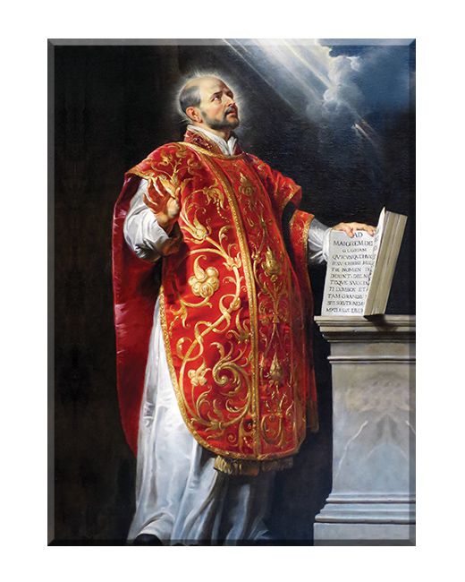 Święty Ignacy Loyola - 01 - Obraz religijny