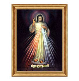 Jezu, ufam Tobie - Klasyczny napis - 13 - Obraz medytacyjny