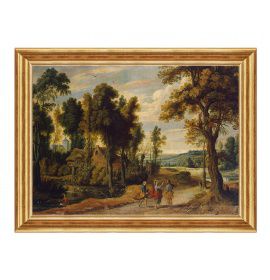 Droga do Emaus - 01 - Obraz religijny