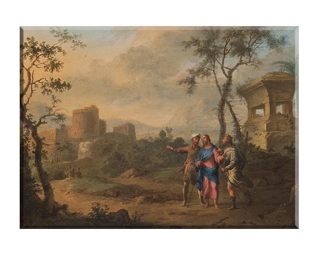 Droga do Emaus - 02 - Obraz religijny