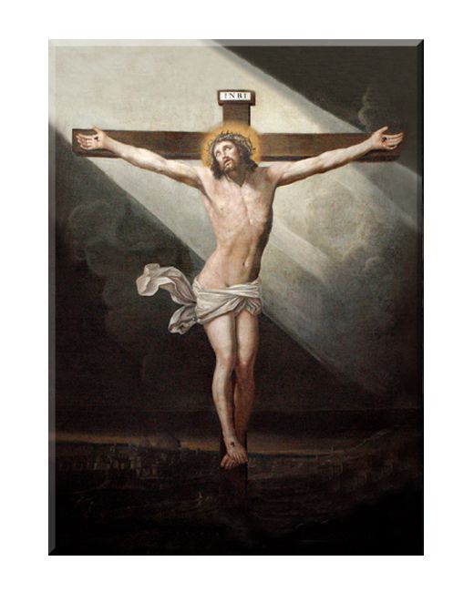 Jezus ukrzyżowany - 01 - Obraz religijny
