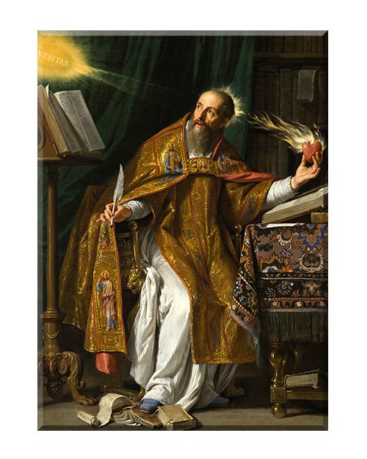 Święty Augustyn z Hippony - Doktor Kościoła - 01 - Obraz religijny