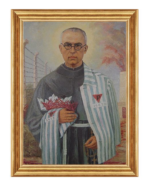 Święty Maksymilian Maria Kolbe - 08 - Obraz religijny