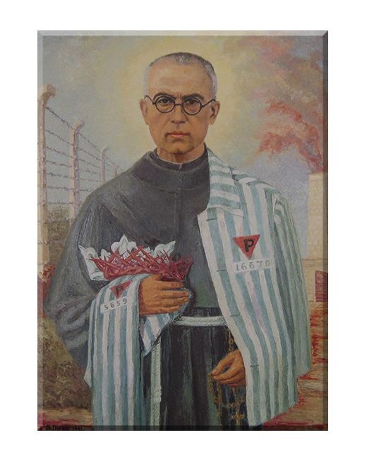 Święty Maksymilian Maria Kolbe - 08 - Obraz religijny