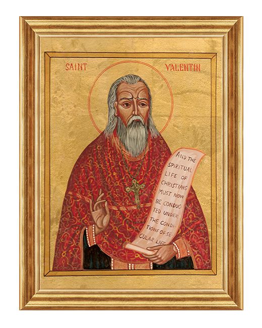 Święty Walenty - Ikona - 02 - Obraz religijny