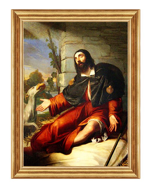 Święty Roch - Święty od epidemii - 03 - Obraz religijny