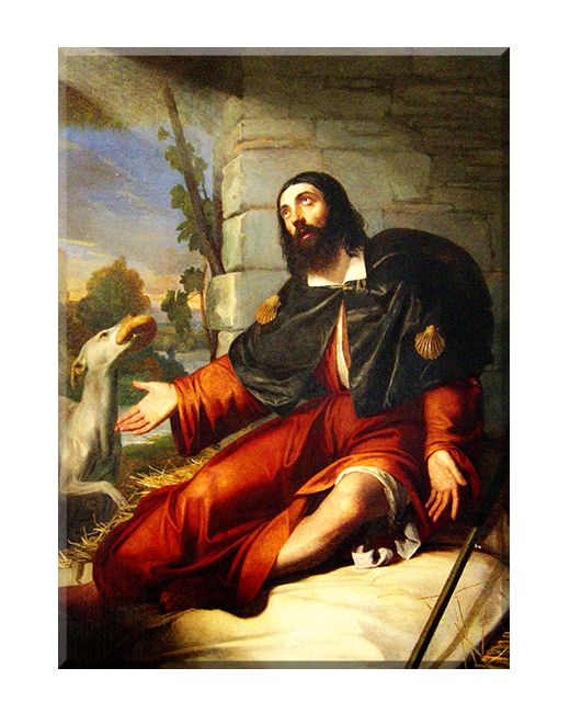 Święty Roch - Święty od epidemii - 03 - Obraz religijny