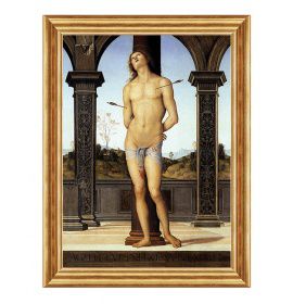 Święty Sebastian - Patron od epidemii - 01 - Obraz religijny