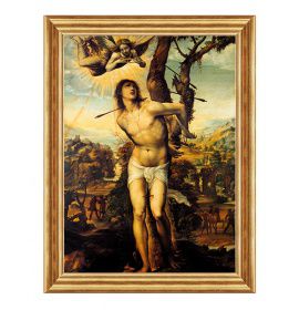 Święty Sebastian - Patron od epidemii - 06 - Obraz religijny