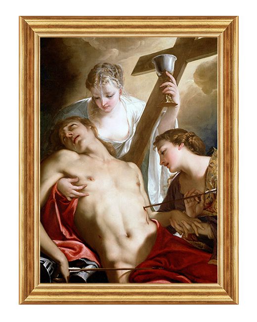 Święty Sebastian - Patron od epidemii - 07 - Obraz religijny