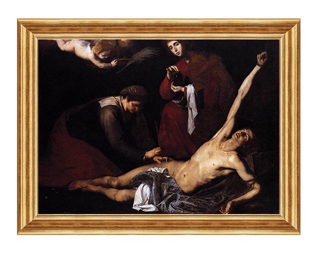 Święty Sebastian - Patron od epidemii - 08 - Obraz religijny