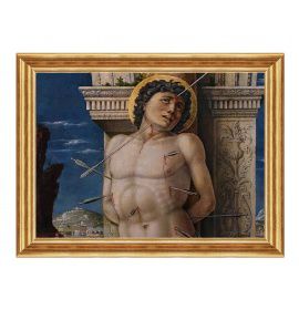 Święty Sebastian - Patron od epidemii - 10 - Obraz religijny