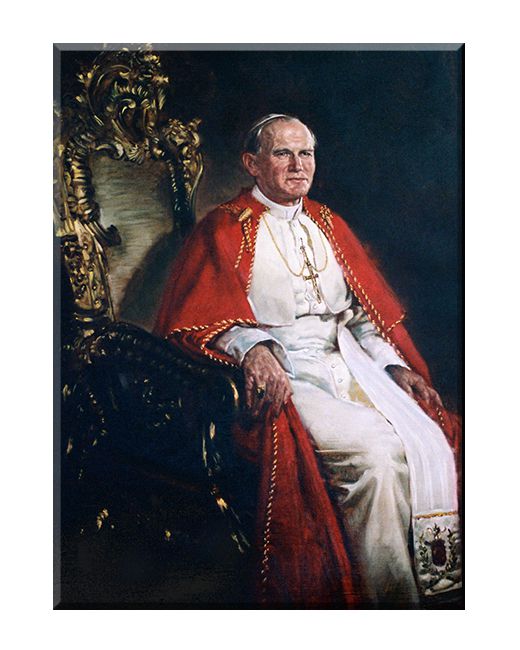 Święty Jan Paweł II - 02 - Obraz religijny