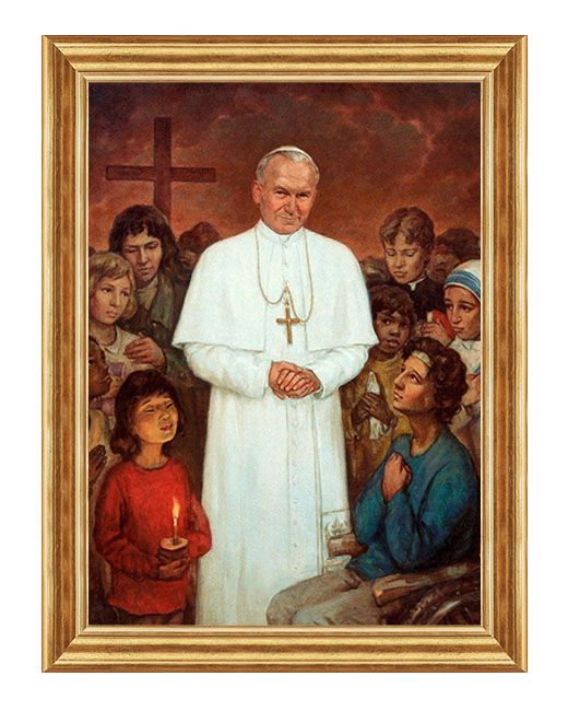 Święty Jan Paweł II - 04 - Obraz religijny